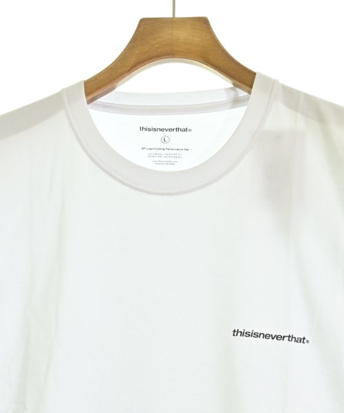 thisisneverthat（ディスイズネバーザット）Tシャツ・カットソー 白 サイズ:L メンズ/2200714674094