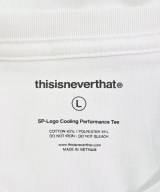 thisisneverthat（ディスイズネバーザット）Tシャツ・カットソー 白 サイズ:L メンズ/2200714674094