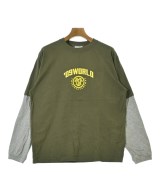 thisisneverthat（ディスイズネバーザット）Tシャツ・カットソー カーキ サイズ:M メンズ/2200716434030