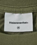 thisisneverthat（ディスイズネバーザット）Tシャツ・カットソー カーキ サイズ:M メンズ/2200716434030