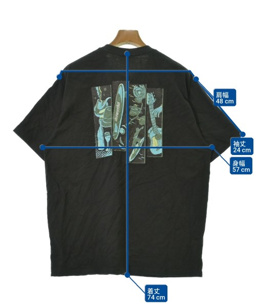 thisisneverthat（ディスイズネバーザット）Tシャツ・カットソー 黒 サイズ:XL メンズ/2200716434047