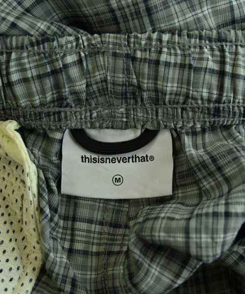 thisisneverthat（ディスイズネバーザット）ショートパンツ グレー サイズ:M メンズ/2200716980032