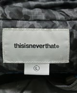 thisisneverthat（ディスイズネバーザット）ダウンジャケット/ダウンベスト グレー サイズ:L メンズ/2200649592029
