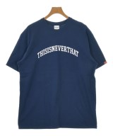 thisisneverthat（ディスイズネバーザット）Tシャツ・カットソー 紺 サイズ:L メンズ/2200646973272