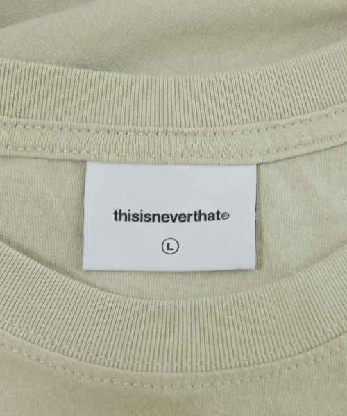 thisisneverthat（ディスイズネバーザット）Tシャツ・カットソー 緑 サイズ:L メンズ/2200646973289