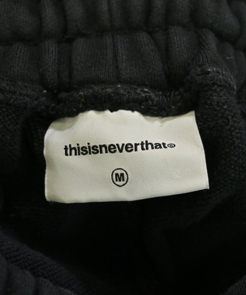 thisisneverthat（ディスイズネバーザット）ショートパンツ 黒 サイズ:M メンズ/2200646973395