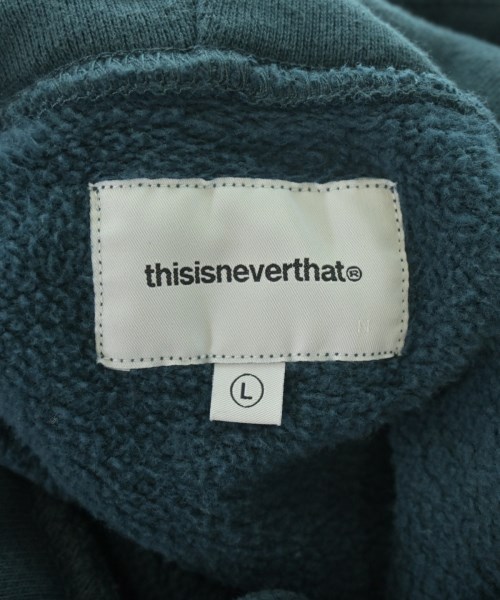 thisisneverthat（ディスイズネバーザット）パーカー 緑 サイズ:L メンズ/2200704950108