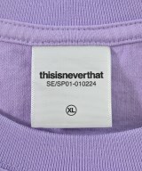 thisisneverthat（ディスイズネバーザット）Tシャツ・カットソー 紫 サイズ:XL メンズ/2200708811016