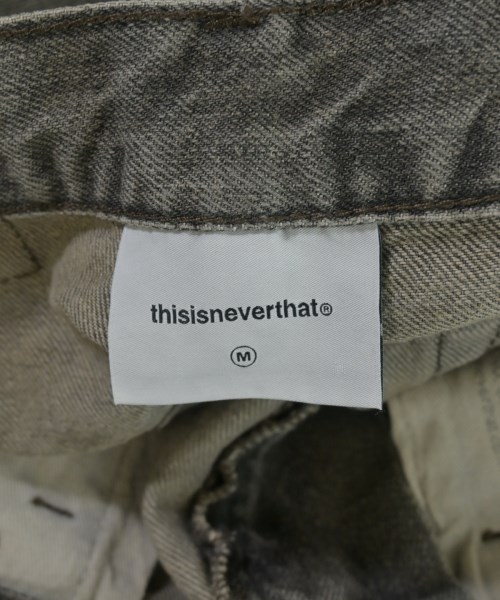 thisisneverthat（ディスイズネバーザット）デニムパンツ グレー サイズ:M メンズ/2200706440096