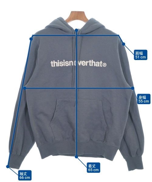 thisisneverthat（ディスイズネバーザット）パーカー グレー サイズ:S メンズ/2200666703095