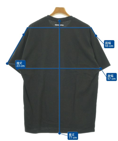 thisisneverthat（ディスイズネバーザット）Tシャツ・カットソー 黒 サイズ:XL メンズ/2200728204287