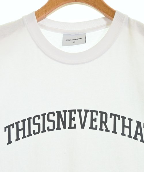 thisisneverthat（ディスイズネバーザット）Tシャツ・カットソー 白 サイズ:S メンズ/2200679216025