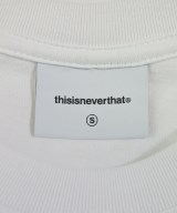 thisisneverthat（ディスイズネバーザット）Tシャツ・カットソー 白 サイズ:S メンズ/2200679216025