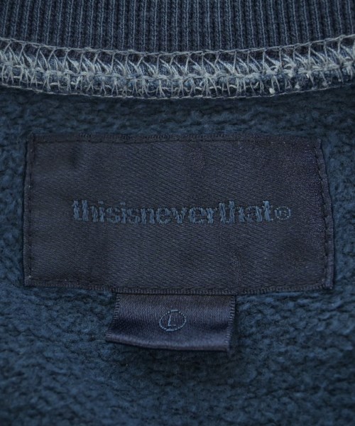 thisisneverthat（ディスイズネバーザット）スウェット 紺 サイズ:L メンズ/2200685796047