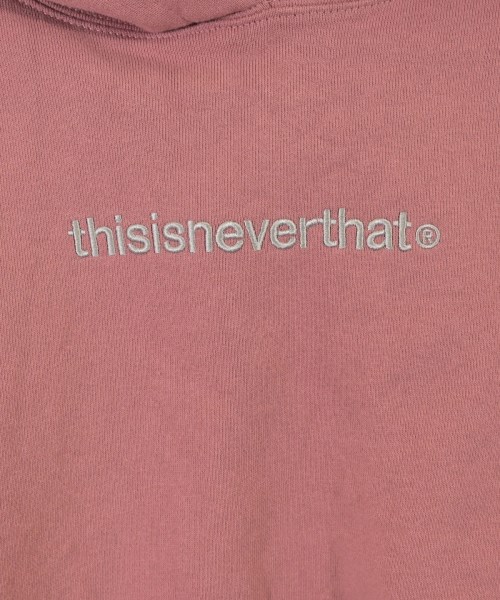 thisisneverthat（ディスイズネバーザット）パーカー ピンク サイズ:S レディース/2200683987188