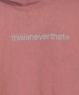 thisisneverthat（ディスイズネバーザット）パーカー ピンク サイズ:S レディース/2200683987188