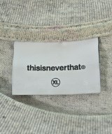 thisisneverthat（ディスイズネバーザット）Tシャツ・カットソー グレー サイズ:XL メンズ/2200690049015