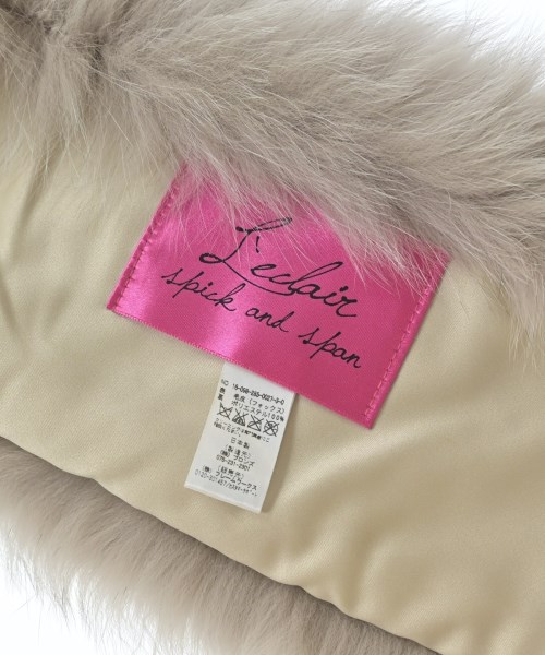 L'eclair Spick & Span（レクレールスピックアンドスパン）マフラー ベージュ サイズ:- レディース/2200709722212