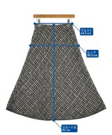 CHONO（チョノ）ロング・マキシ丈スカート 黒 サイズ:38(M位) レディース/2200666793072