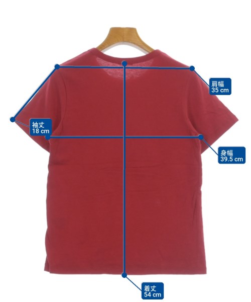 mikomori（ミコモリ）Tシャツ・カットソー 赤 サイズ:F レディース/2200720466430