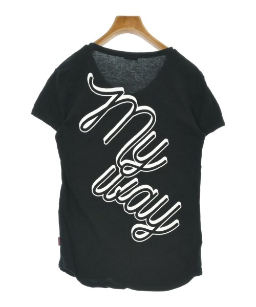 mikomori（ミコモリ）Tシャツ・カットソー 黒 サイズ:S レディース/2200685407073