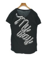 mikomori（ミコモリ）Tシャツ・カットソー 黒 サイズ:S レディース/2200685407073