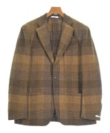 0909（ゼロナインゼロナイン）テーラードジャケット 茶 サイズ:52(XXL位) メンズ/2200596989194