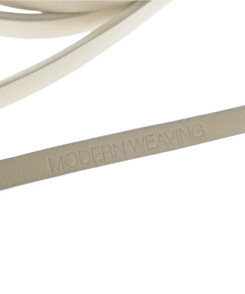 MODERN WEAVING（モデルンウェービング）ベルト ベージュ サイズ:- レディース/2200724138081