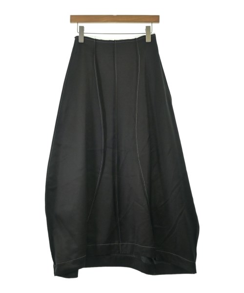 IHNN(イン)ロング・マキシ丈スカート 黒 サイズ:36(S位)/2200677150031