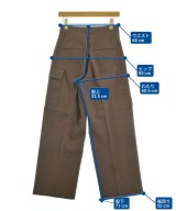 IHNN（イン）スラックス 茶 サイズ:36(S位) レディース/2200688605162