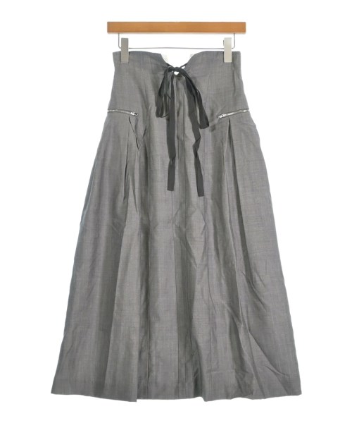 IHNN(イン)ロング・マキシ丈スカート グレー サイズ:36(S位)/2200661826027
