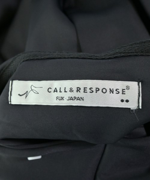CALL&RESPONSE（コールアンドレスポンス）パーカー 黒 サイズ:M メンズ/2200693044031