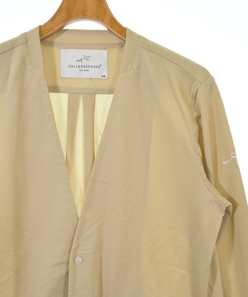 CALL&RESPONSE（コールアンドレスポンス）ジャケット ベージュ サイズ:-(XL位) メンズ/2200659548047