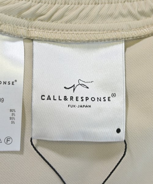 CALL&RESPONSE（コールアンドレスポンス）その他 ベージュ サイズ:-(M位) レディース/2200639358062
