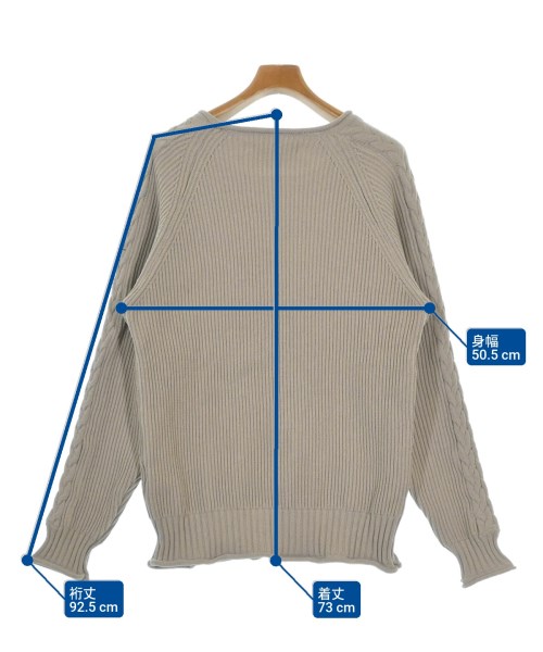 CALL&RESPONSE（コールアンドレスポンス）ニット・セーター ベージュ サイズ:-(S位) メンズ/2200654460115