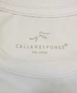 CALL&RESPONSE（コールアンドレスポンス）Tシャツ・カットソー 白 サイズ:2(M位) メンズ/2200688870041
