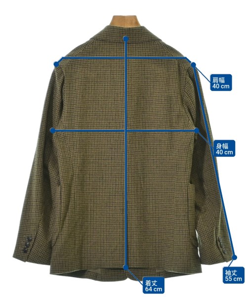 3/8 par plage（トロワユイットパープラージュ）ジャケット 茶 サイズ:-(M位) レディース/2200646492018