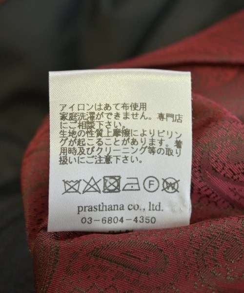 prasthana（プラスターナ）その他 グレー サイズ:1(M位) メンズ/2200722960028