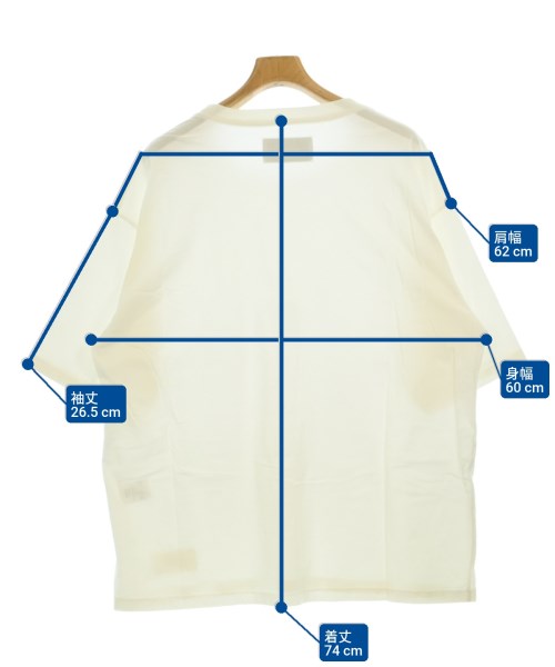 prasthana（プラスターナ）Tシャツ・カットソー 白 サイズ:F メンズ/2200682272155