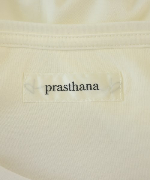 prasthana（プラスターナ）Tシャツ・カットソー 白 サイズ:F メンズ/2200682272162
