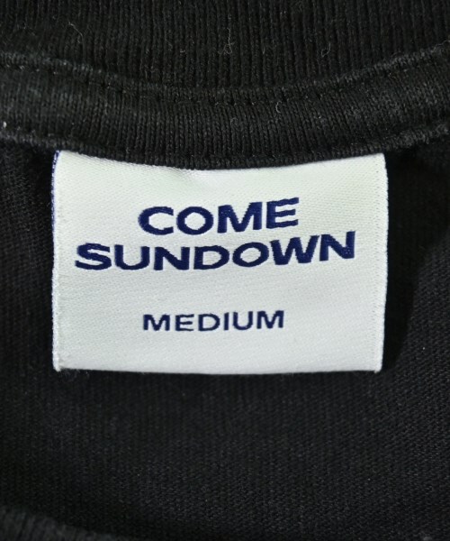 COME SUNDOWN（カムサンダウン）Tシャツ・カットソー 黒 サイズ:M メンズ/2200641690037