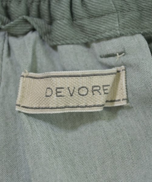 DEVORE（デヴォレ）ショートパンツ カーキ サイズ:48(L位) メンズ/2200693321026