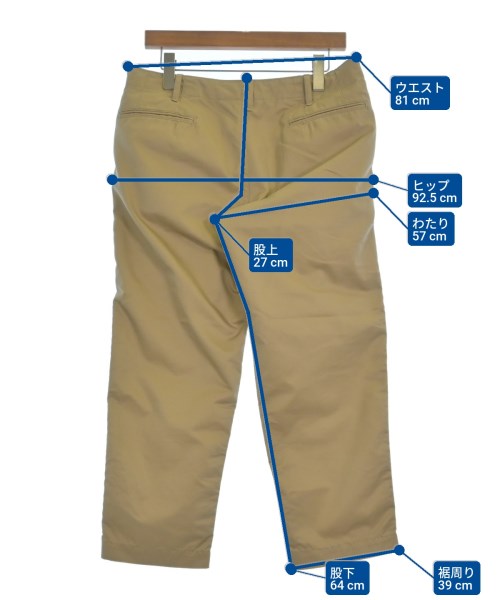 Supply（サプライ）チノパン ベージュ サイズ:M メンズ/2200530427065
