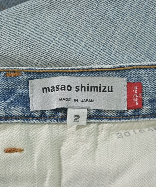 masao shimizu（マサオシミズ）デニムパンツ 青 サイズ:2(M位) レディース/2200650178038