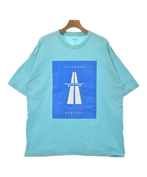 FACT.(ファクト)Tシャツ・カットソー 青 サイズ:XL/2200658548079