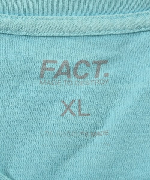 FACT.（ファクト）Tシャツ・カットソー 青 サイズ:XL メンズ/2200658548079