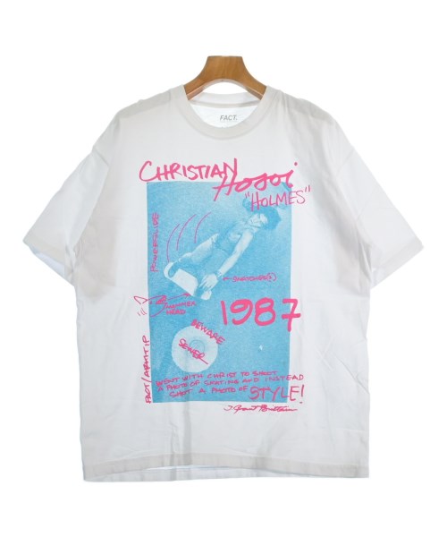 FACT.(ファクト)Tシャツ・カットソー 白 サイズ:L/2200652793208