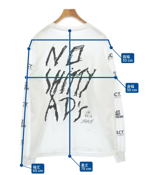 FACT.（ファクト）Tシャツ・カットソー 白 サイズ:M メンズ/2200701014094