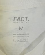 FACT.（ファクト）Tシャツ・カットソー 白 サイズ:M メンズ/2200701014094