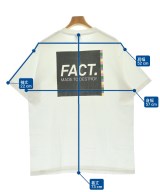 FACT.（ファクト）Tシャツ・カットソー 白 サイズ:L メンズ/2200720471366